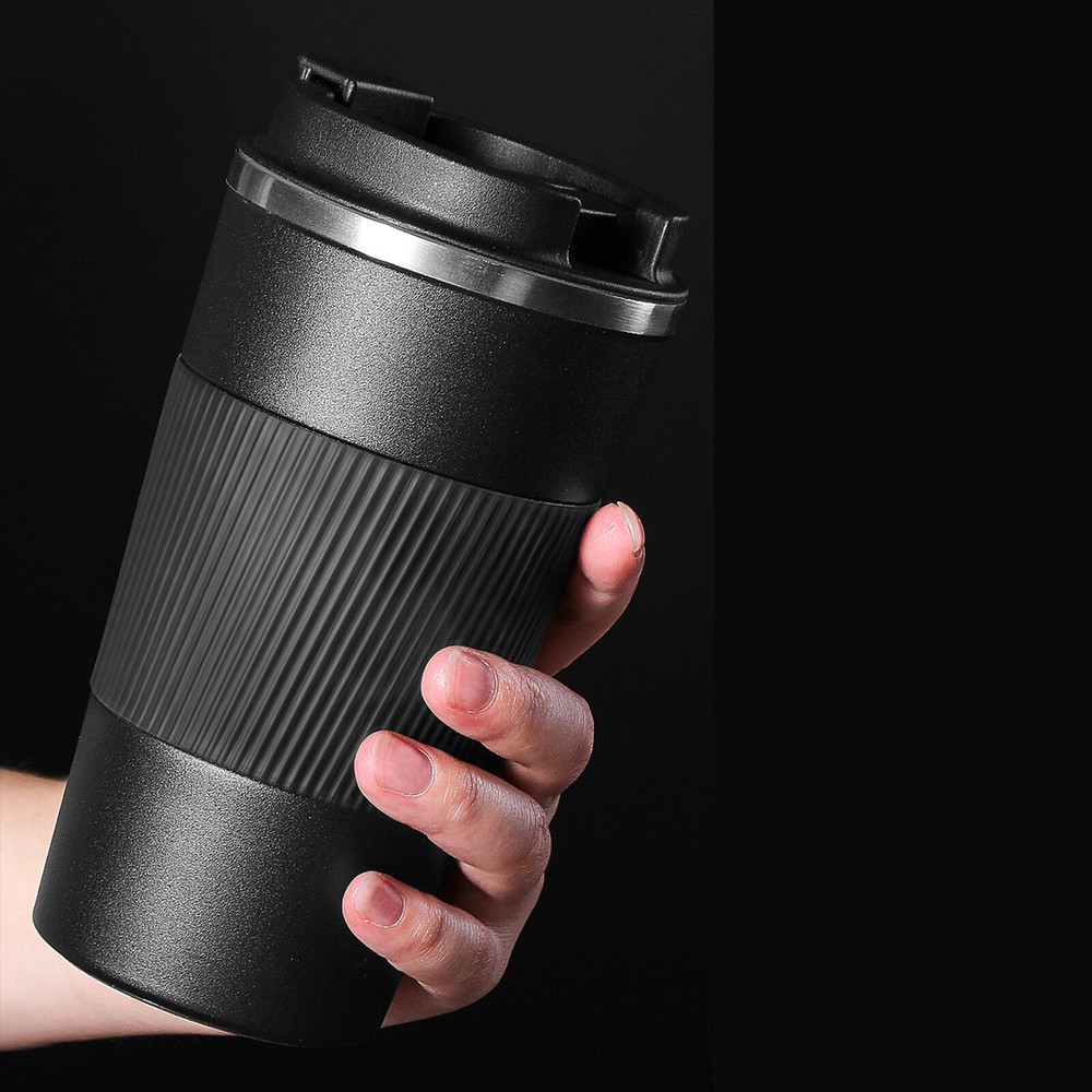 Stainless Steel Coffee Mug 18oz Thermos Vacuum Insulated Car Coffee Cup Travel