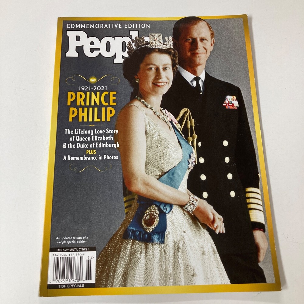 People Magazine British Royal Family Prince Philip Life Commemorative Issue 2021