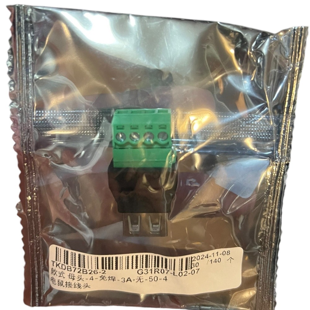 USB 2.0 Male And Female Connector USB Turn 4Pin Terminal For Projects