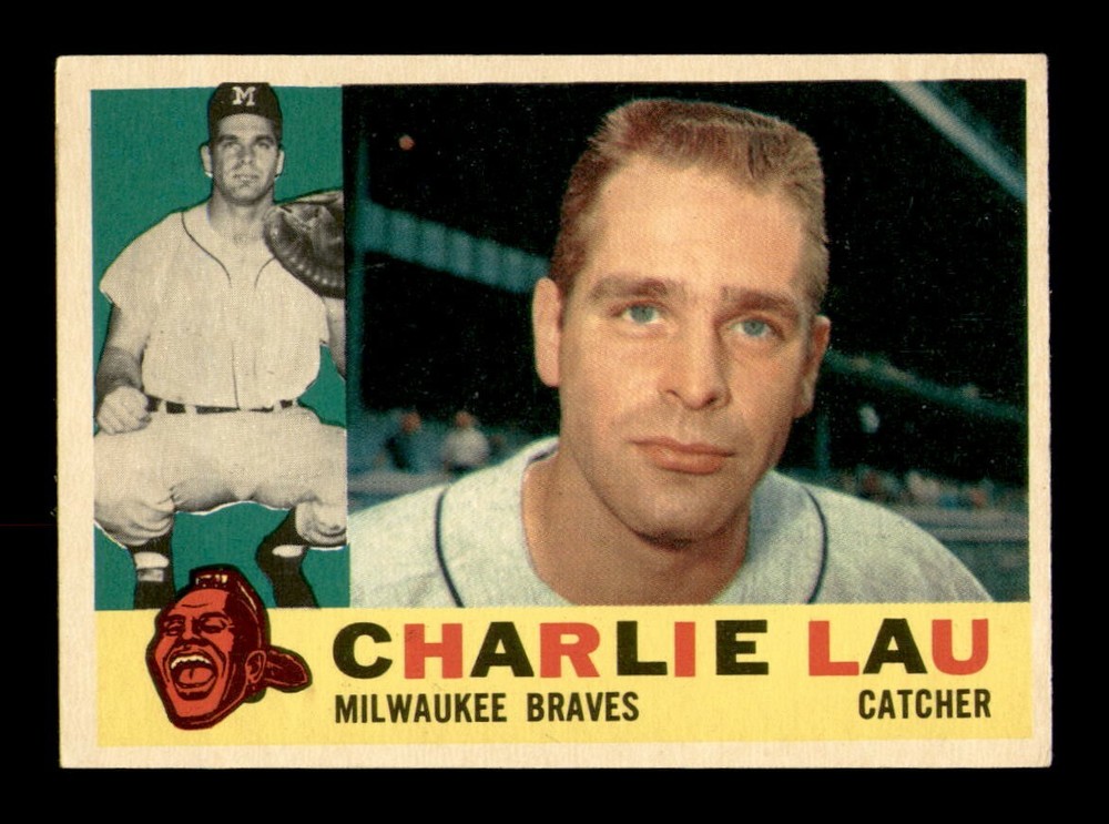 1960 Topps #312 Charlie Lau NM Baseball Card Set Break OBGcards