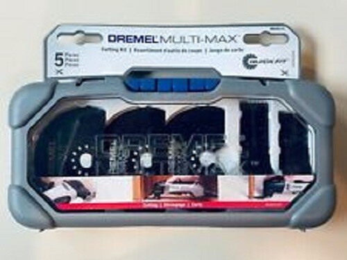 Dremel MM385 Multi-Max 5-Piece Oscillating Tool Cutting Kit with Storage Case