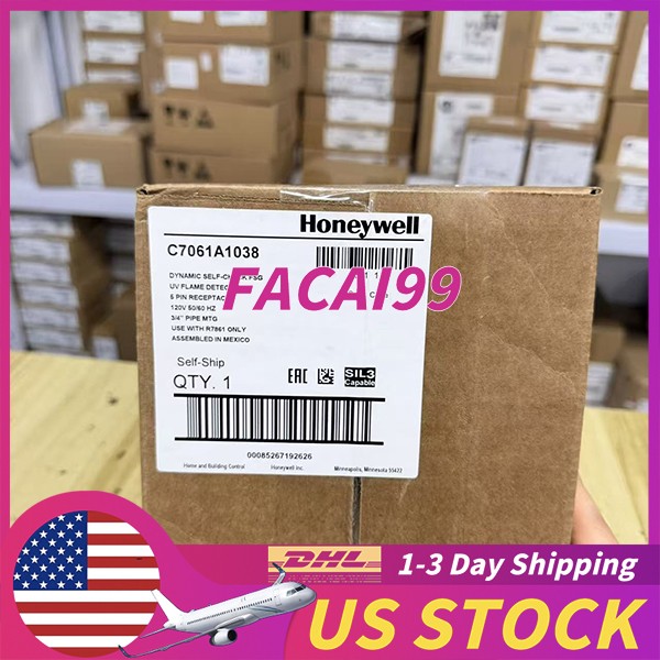 Honeywell C7061A1038 C7061A1038 UV Flame Detector NEW US Free TAX