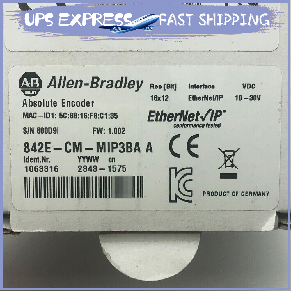 842E-CM-MIP3BA AB CIP Motion Encoder New Factory Sealed Fast Shipping