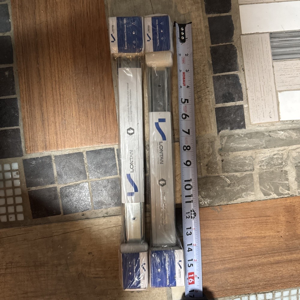 Lontan 16-Inch Drawer Slides for Smooth Quiet Gliding Motion