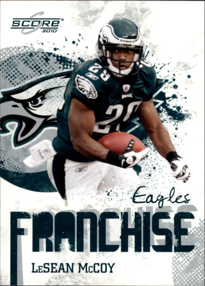 2010 Score Franchise Philadelphia Eagles Football Card #7 LeSean McCoy