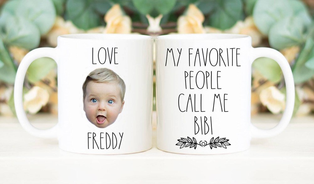 My Favorite People Call Me Bibi Coffee Mug Father's Day Gift Personalized With