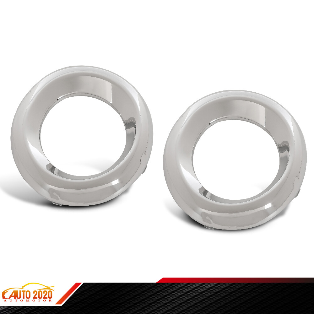 Fits 2009-2012 Toyota RAV4 Fog Lamp Bezel Trim Set Fog Light Hole Left & Right