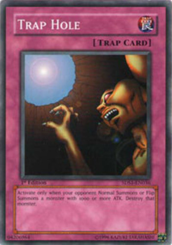 Trap Hole - 5DS1-EN036 - Common - 1st Edition x3 - Lightly Played