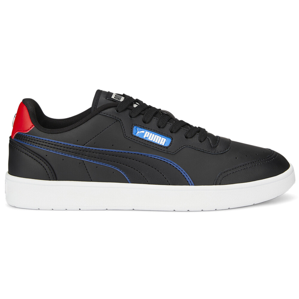 Puma Bmw Mms Court Grand Lace Up  Mens Black Sneakers Casual Shoes 30757301