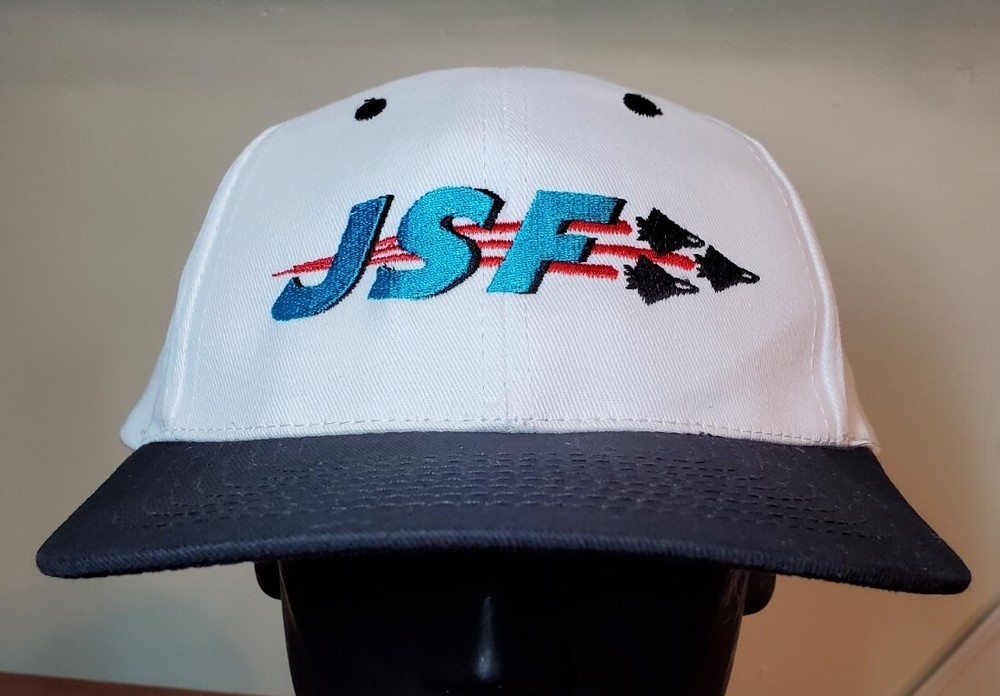 Vintage Joint Strike Fighter Trucker Hat Boeing Snapback Cap USA Fighter Jet