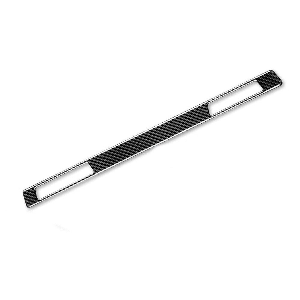 Car  Water Cup Holder Panel Cover Interior Trim Decoration Carbon8149