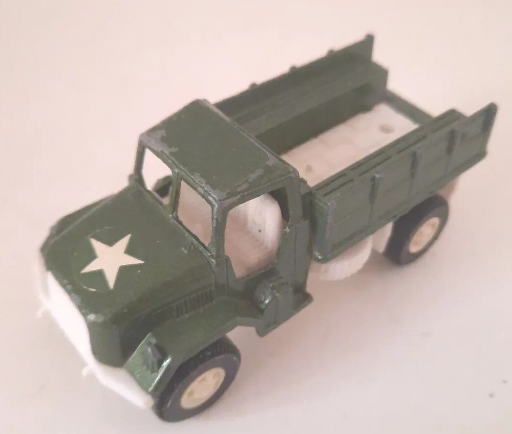 Vintage Tootsie Toy Deuce & 1/2 Truck Green 4