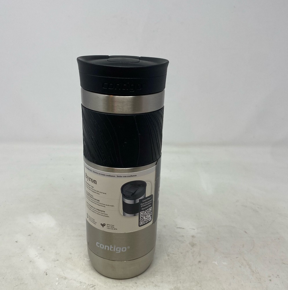 Contigo SnapSeal Byron 2.0 Vacuum-Insulated Stainless Steel Travel Mug, 20 oz