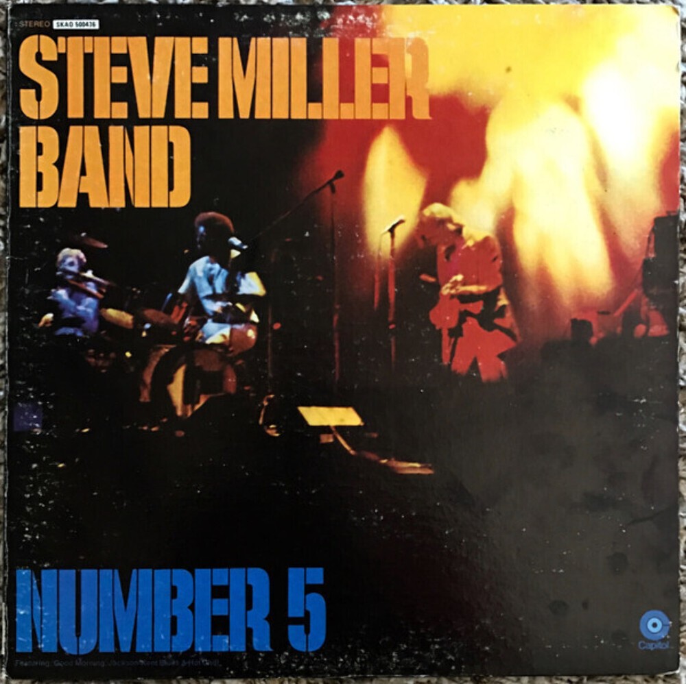 Steve Miller Band Number 5 Capitol Records LP Album Club Edition SKAO 500436
