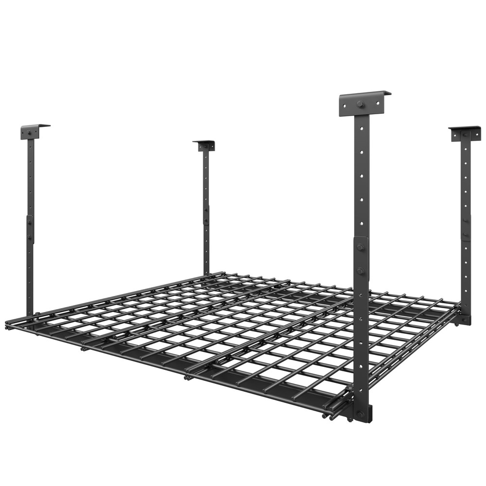 45-Inch x 45-Inch Adjustable Overhead Garage Storage Rack 17-28 Inch Height