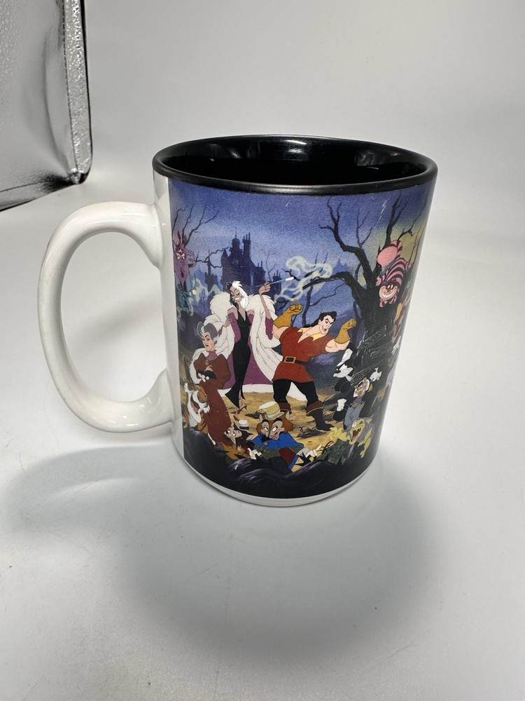Vintage Disney Villains 27U Ceramic Coffee Mug from Walt Disney World  
