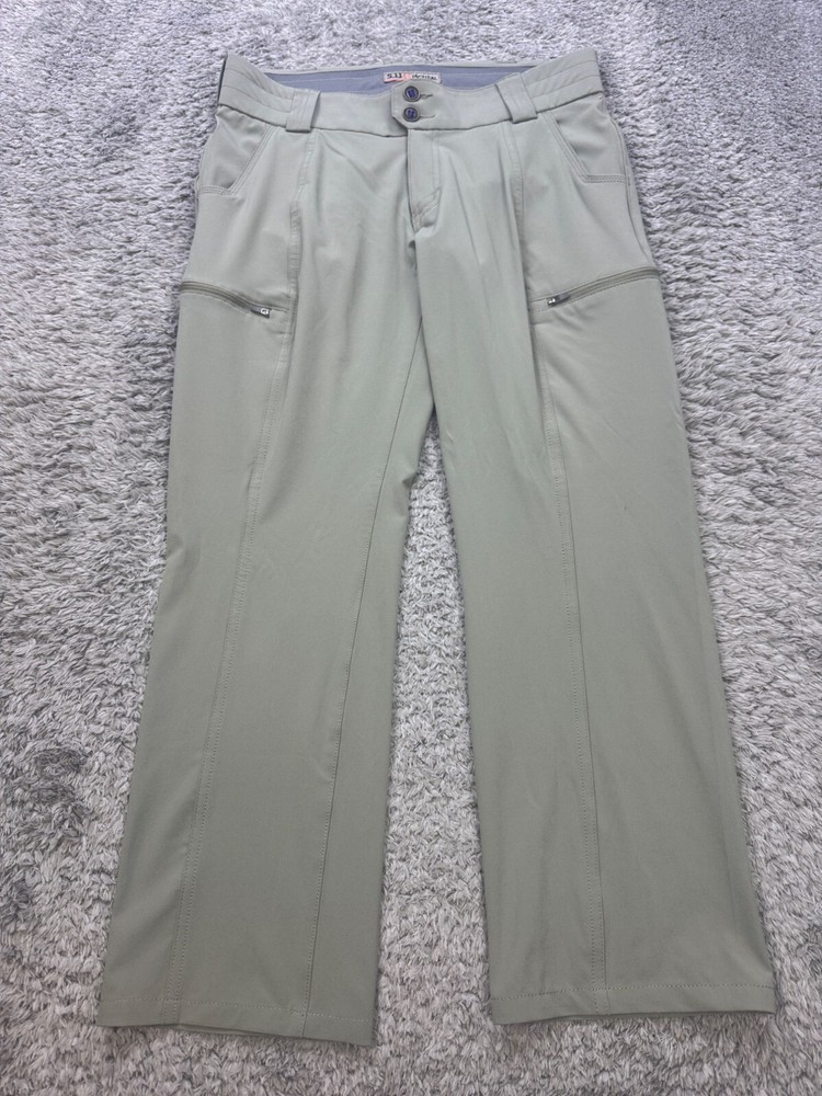 511 Tactical Women's Wyldcat Olive Green Cargo Hiking Pants 10 Regular