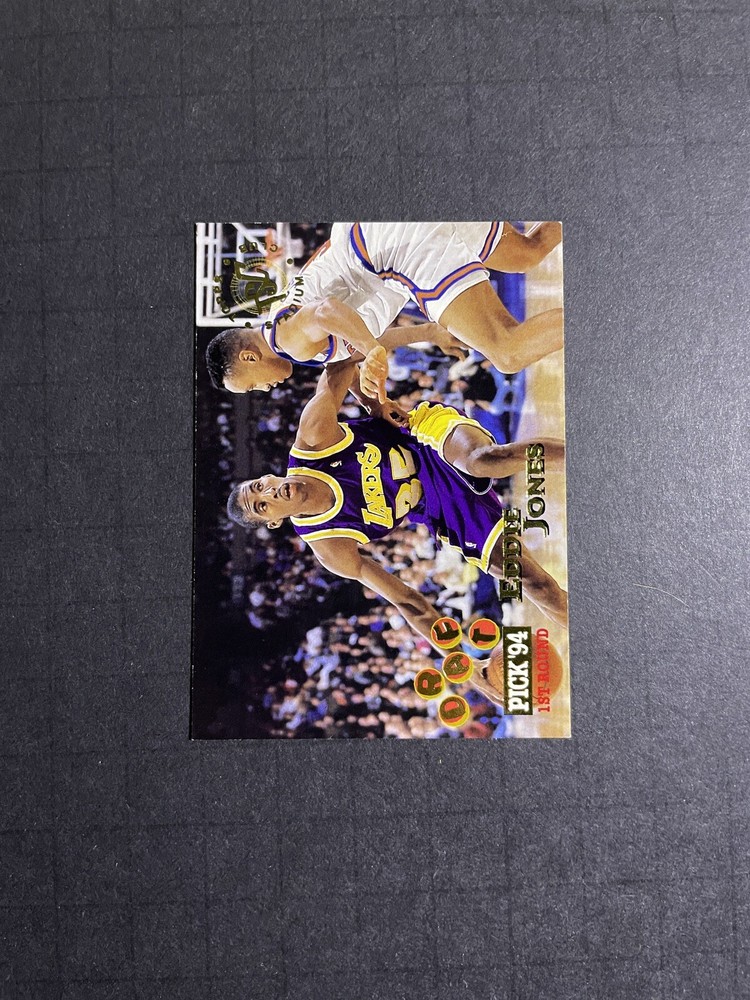 1994-95 Stadium Club Eddie Jones Rookie Card #240 - Los Angeles Lakers