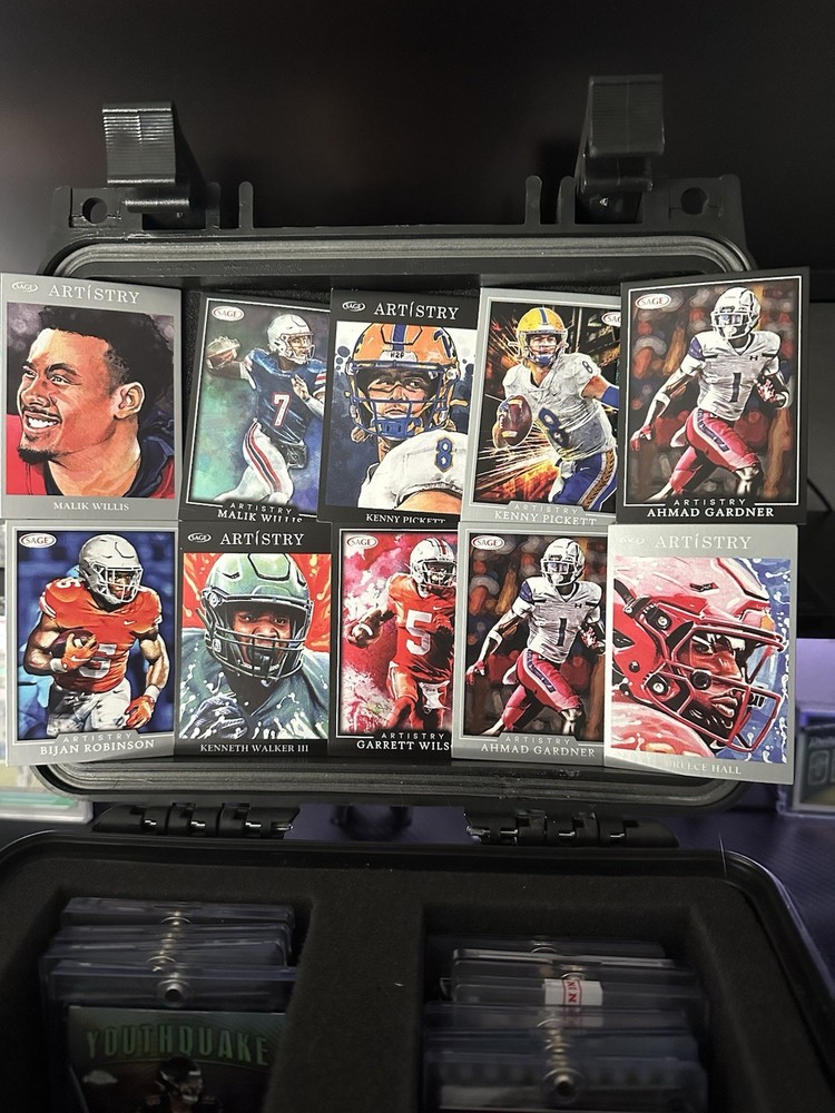 19 CARD SAGE ARTISTRY LOT! The Best 2022 Rookies & Stars