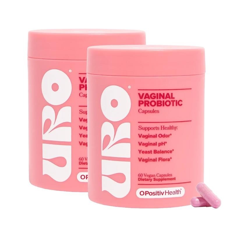 1-3PACK URO O Positiv Vaginal Probiotics for Women pH Balance w/ Prebiotic 60pcs
