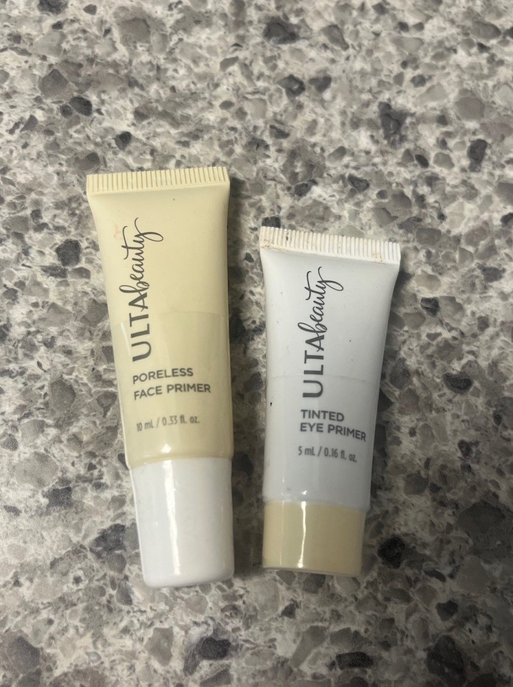 Ulta Beauty 2-Piece Poreless Face & Tinted Eye Primer Travel Set New