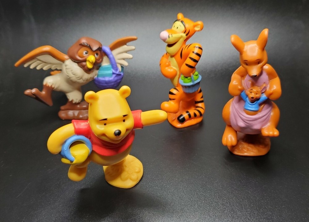 Winnie The Pooh Figure Lot Of 4