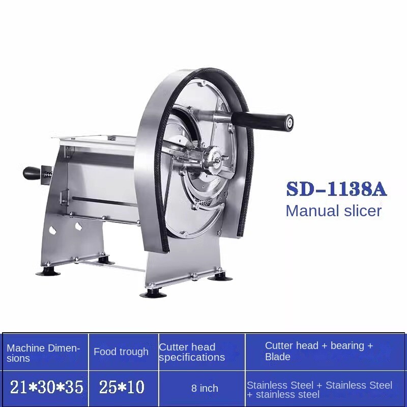 Slicer Fruit Electric Manual Slicer Commercial Potato Cut Fruit Artifacts