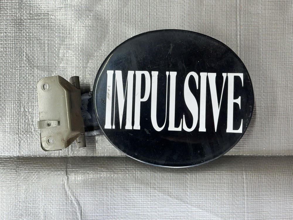 1990-1997 Mazda Miata OEM Black Gas Fuel Door Lid with Free Sticker
