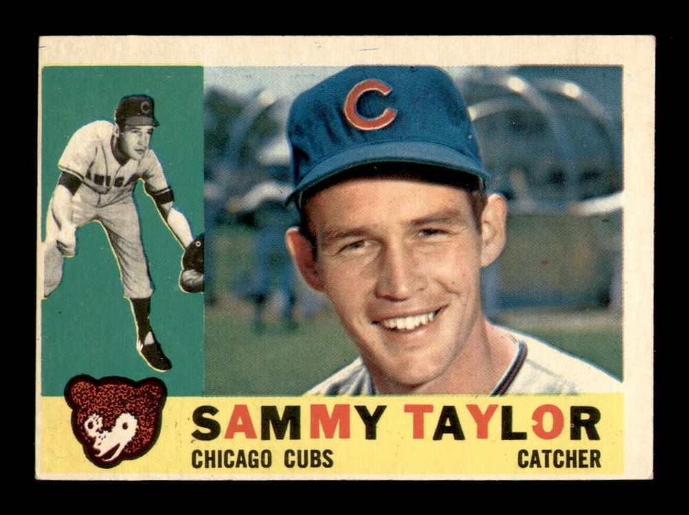 1960 Topps #162 Sammy Taylor EX-MINT Baseball Card OBG Certified