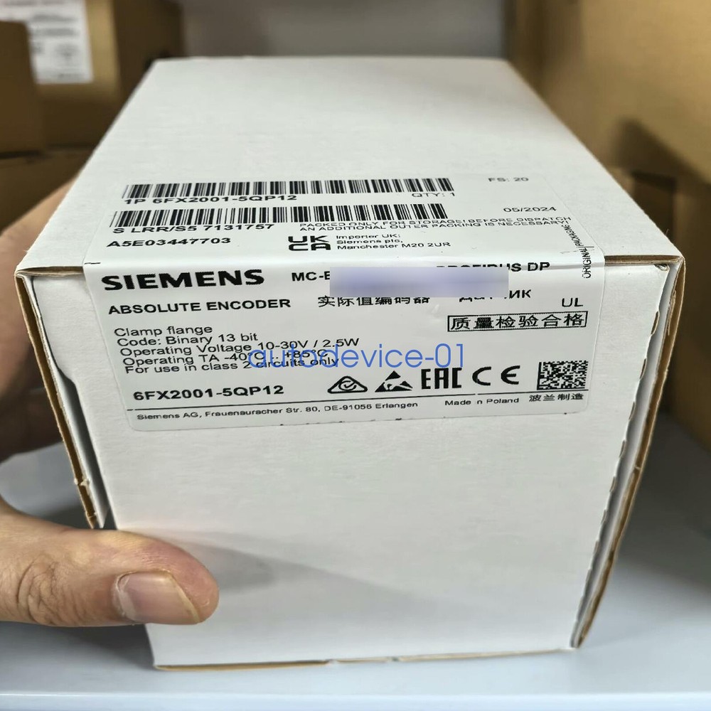NEW IN BOX SIEMENS ENCODER 6FX2001-5QP12 6FX2001-5QP12 free shipping DHL/FedEx