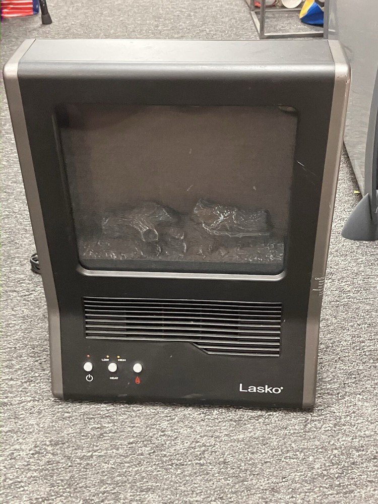 Lasko 1500-Watt Ultra Ceramic Fireplace Portable Heater Space Saving Design