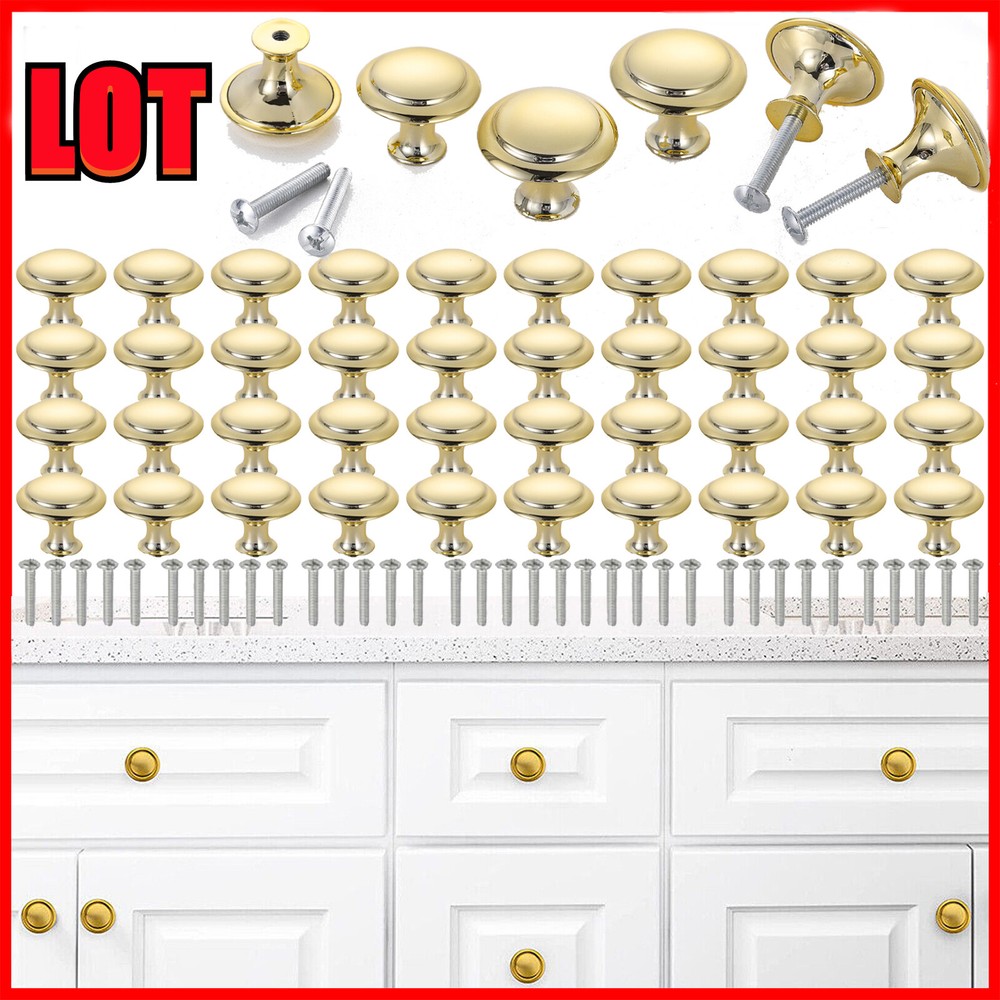 Cabinet Pulls Knobs Kitchen Bathroom Drawer Handles Cupboard Hardware Bundle