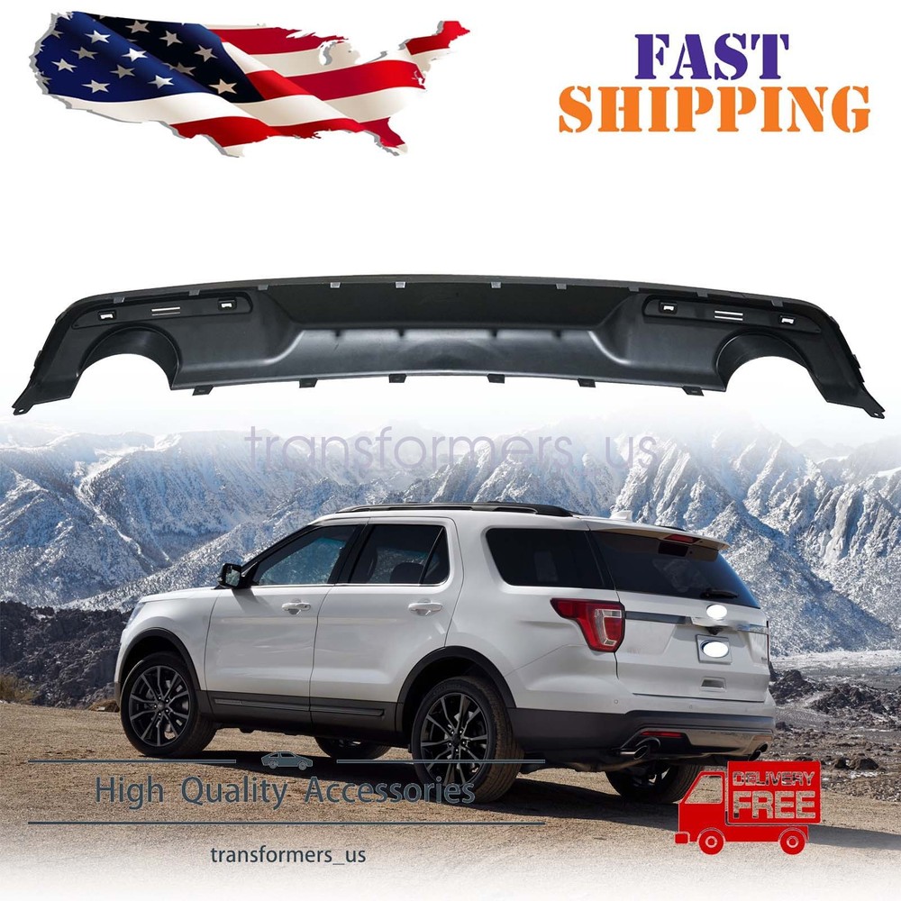 For Ford Explorer 16-17 Rear Bumper Lower Valance Trim FB53-17F765 FB5Z17K835BB