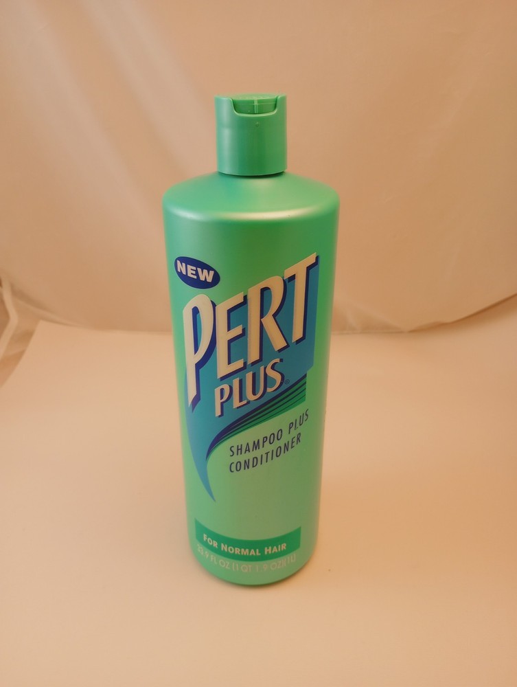 Pert Plus 2 In 1 Shampoo Plus Medium Conditioner Normal Hair 33.9 Oz 1999