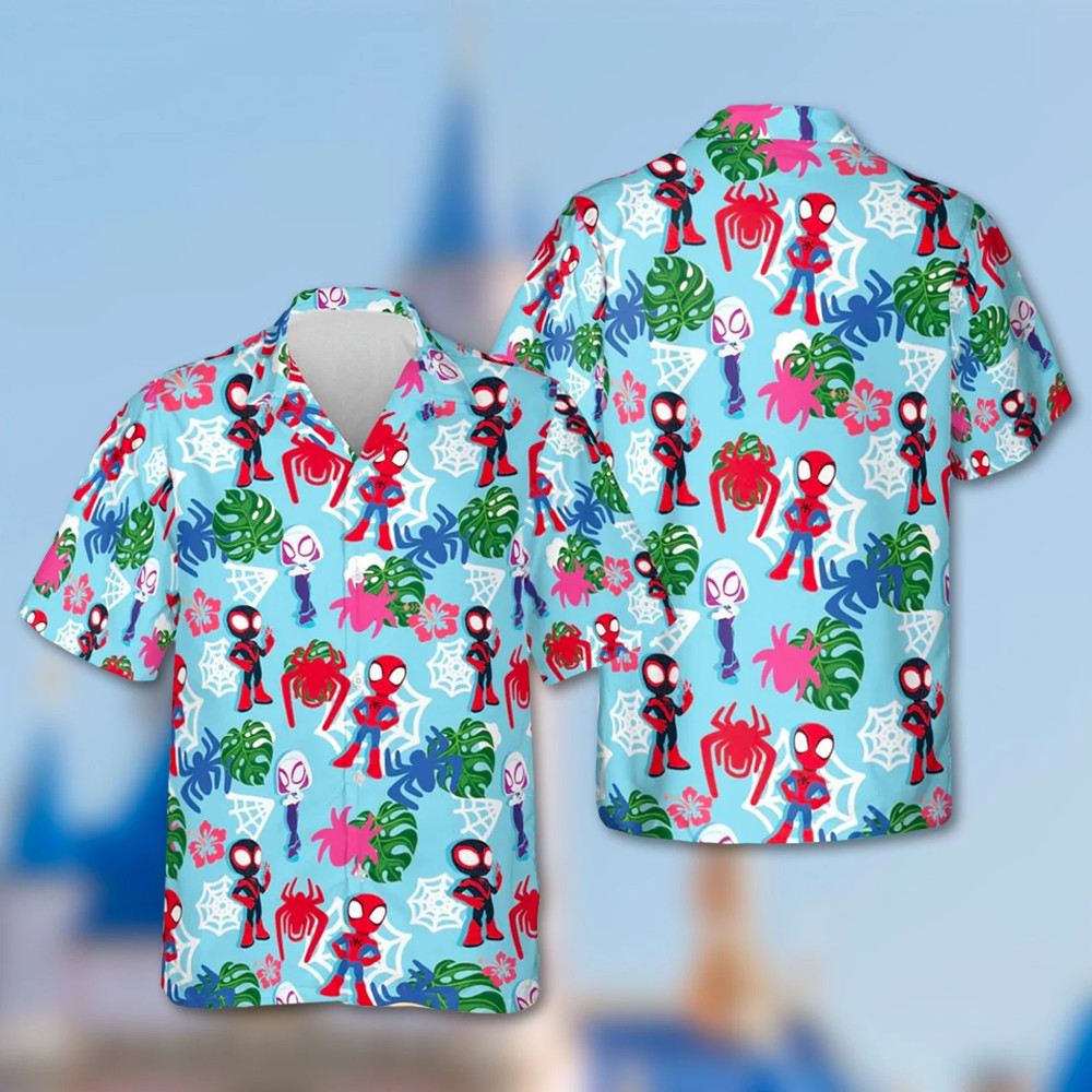 Peter Parker Spiderman 3D HAWAII SHIRT All Over Print Father Day Gift Best Price