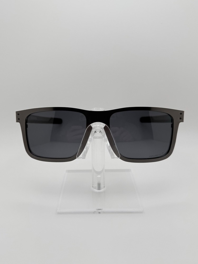 Oakley Holbrook Metal Sunglasses Gunmetal Prizm, Polarized, OO4123-03