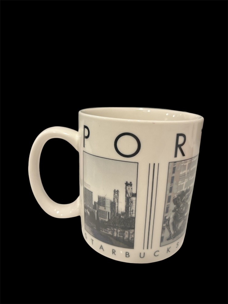 2005 Portland Starbucks Barista City Scene Series Coffee Mug