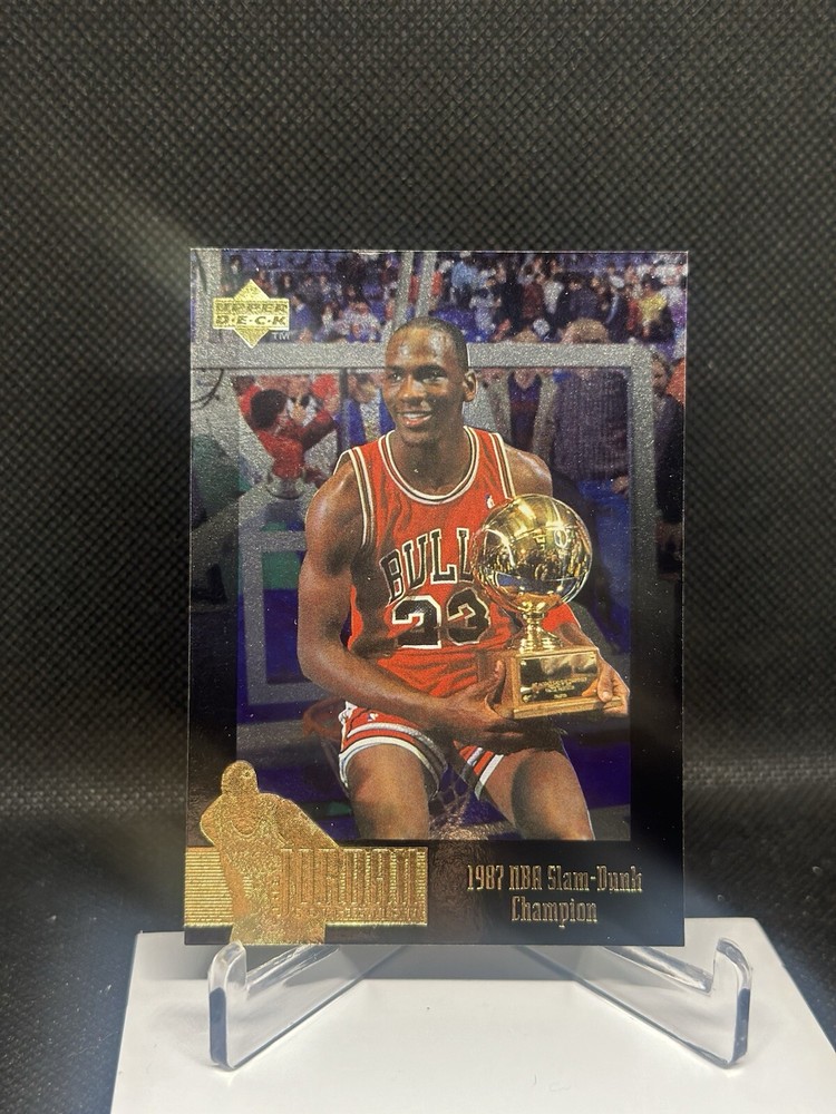 MICHAEL JORDAN 1995 UD Jordan Collection 1987 SLAM DUNK CHAMP #JC5