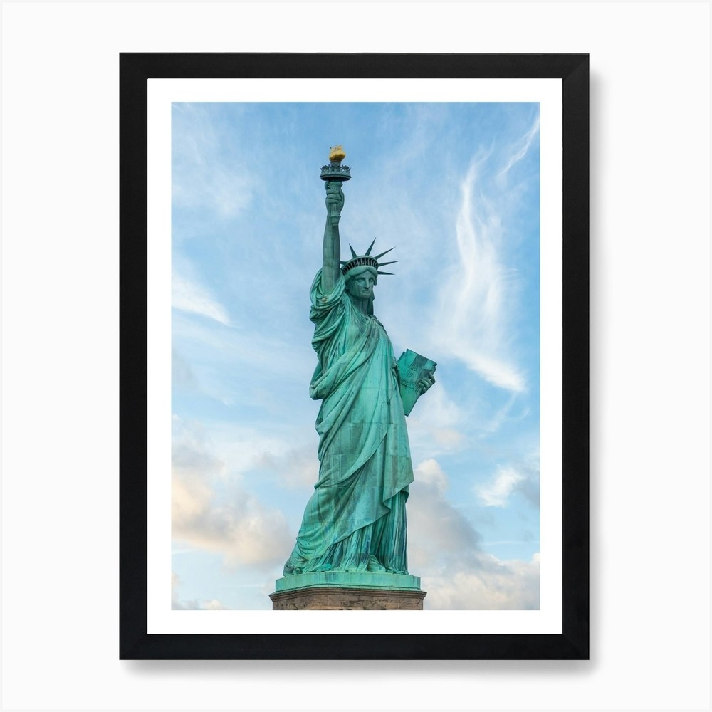 Statue Of Liberty 11 Art Print Framed Wall Art Poster Canvas Print Picture