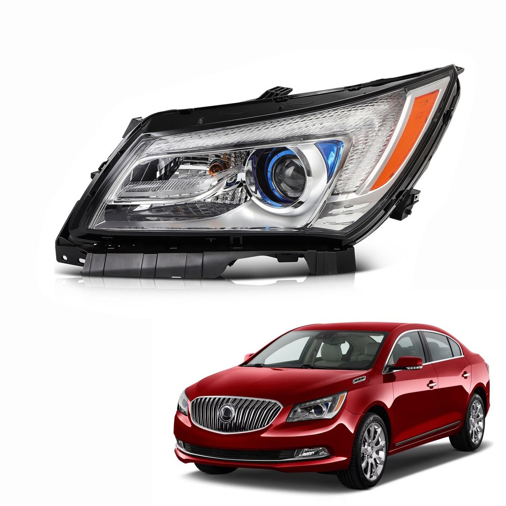 HID/Xenon Headlight For 2014-2016 Buick LaCrosse w/ AFS Chrome Driver Left Side