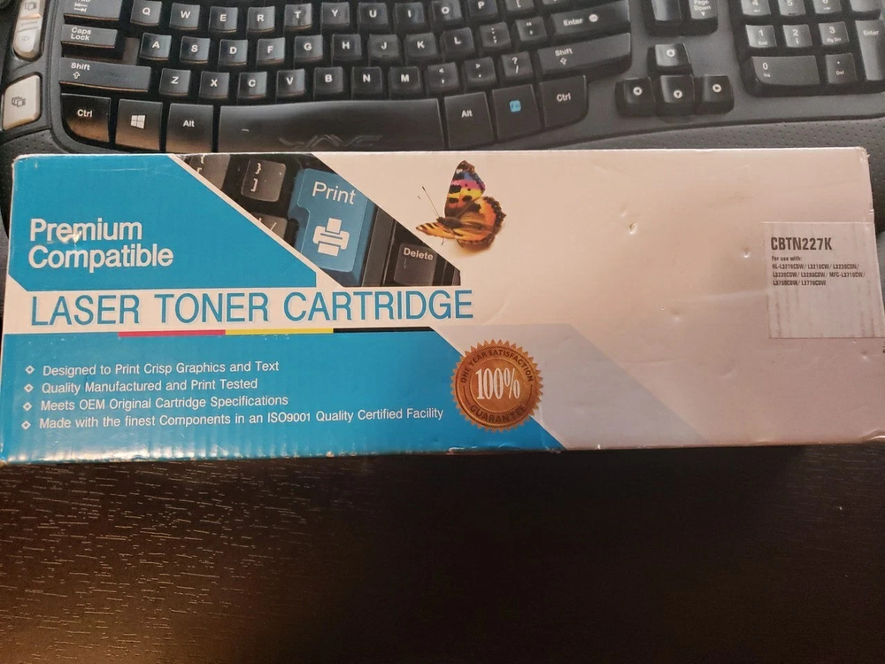 Premium Compatible Laser Toner cartridge Black CBTN227K New In Box