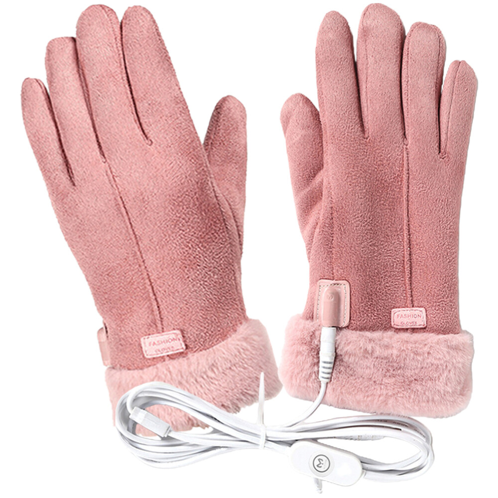 Heated Gloves Skiing Thermal Mitts Electric Hand Warmer Women Women's