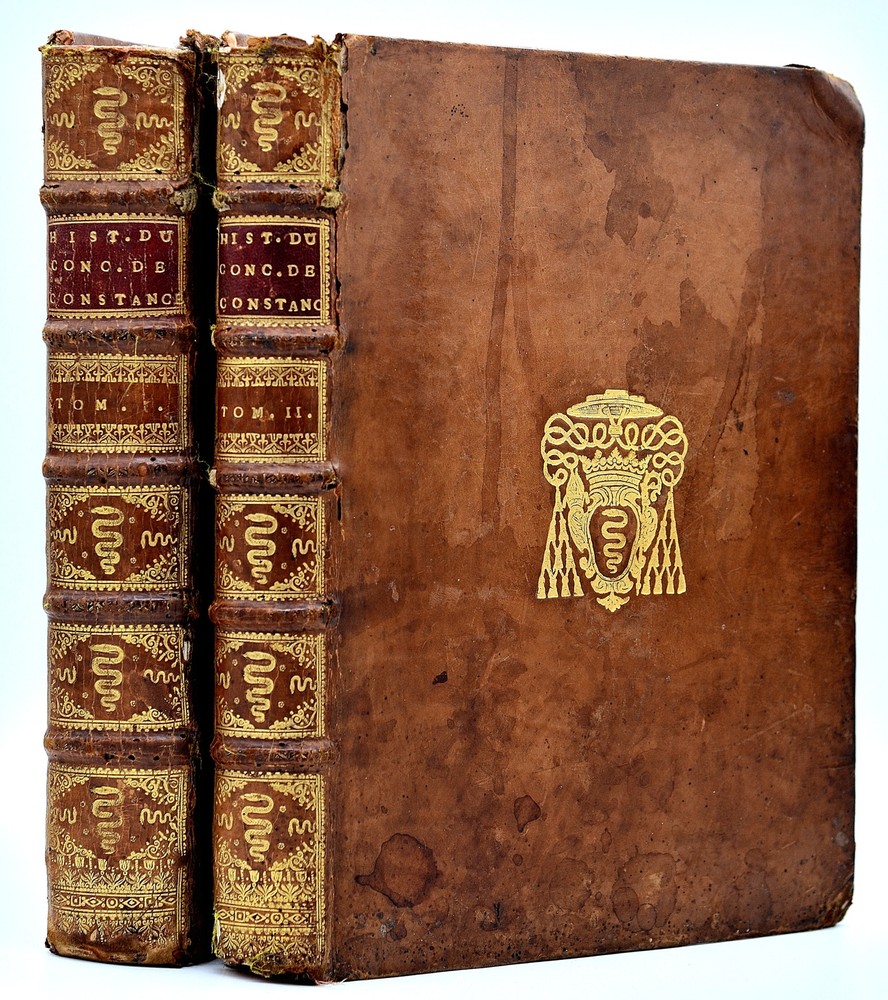 Jacques Lenfant : HISTOIRE DU CONCILE DE CONSTANCE. 2 vol. 1714, Joachim COLBERT