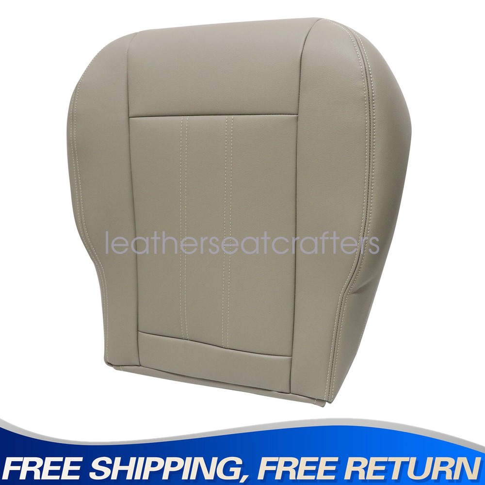 For 2008-2016 Chrysler Town & Country Bottom Seat Cover Tan (Non-Perforated)
