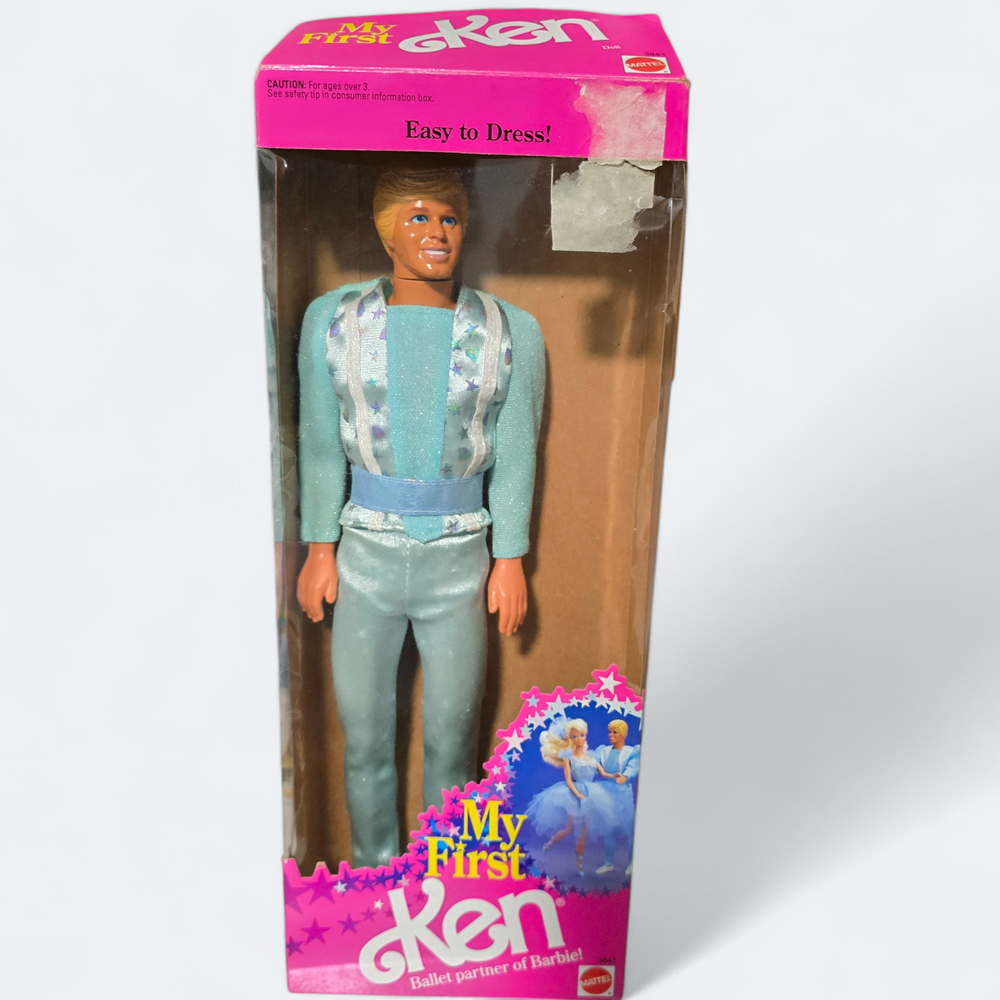 Vintage My First Ken Ballet Partner Of Barbie Doll