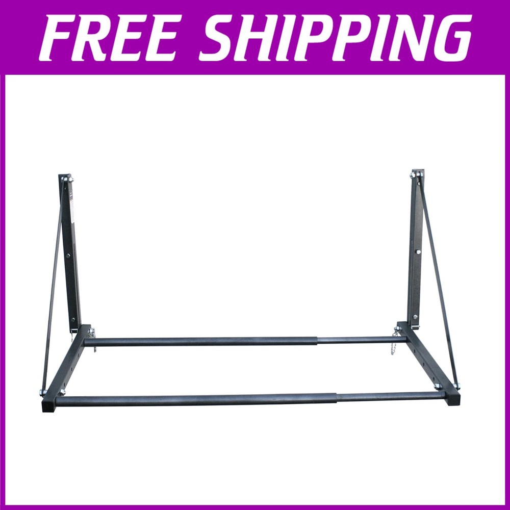 Heavy-Duty Adjustable Wall Mount Folding Tire Rack for 32-48 Inch Tires