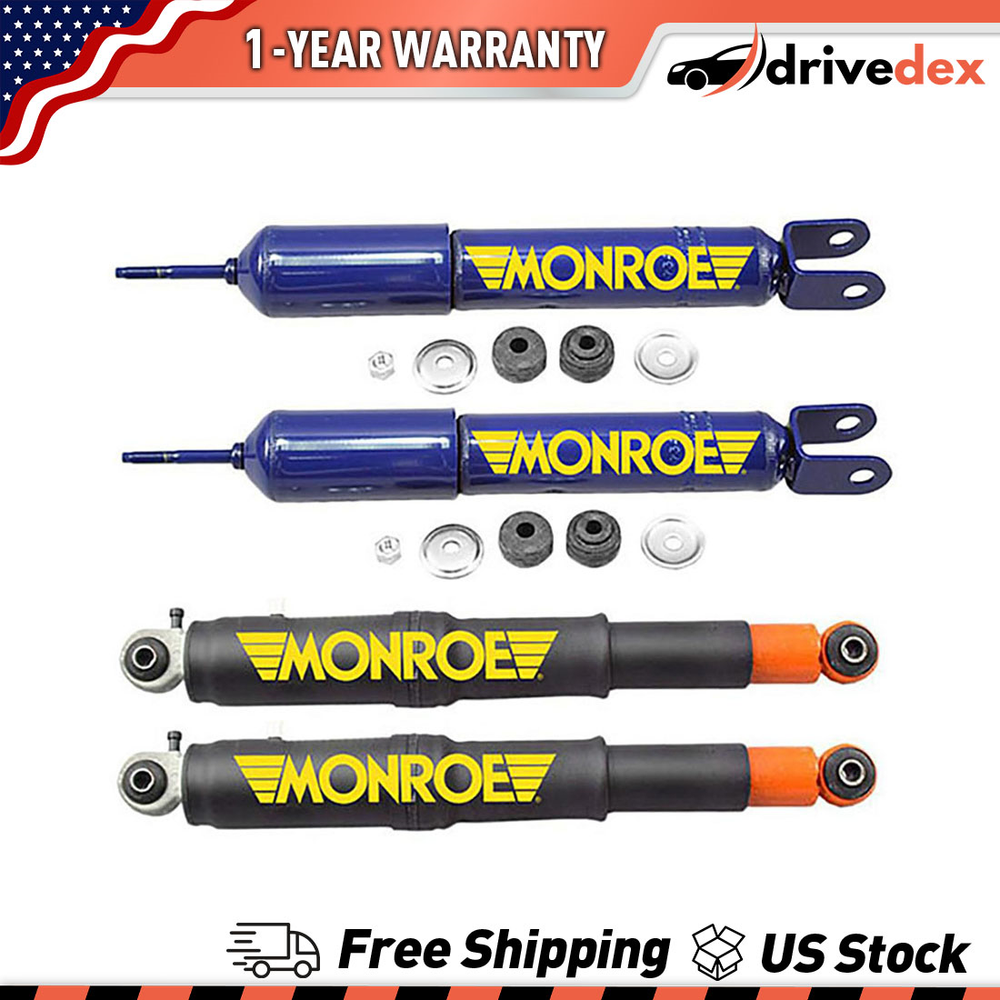 Monroe Shock Absorbers Front & Rear for Chevrolet Tahoe & GMC Yukon