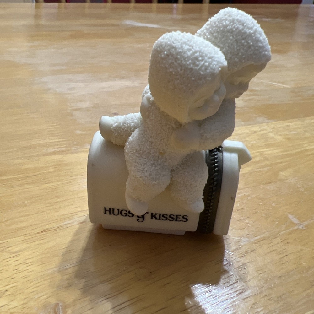 Dept 56 Snowbabies Sending Hugs Hinged Box Collectible 1999 #5669027