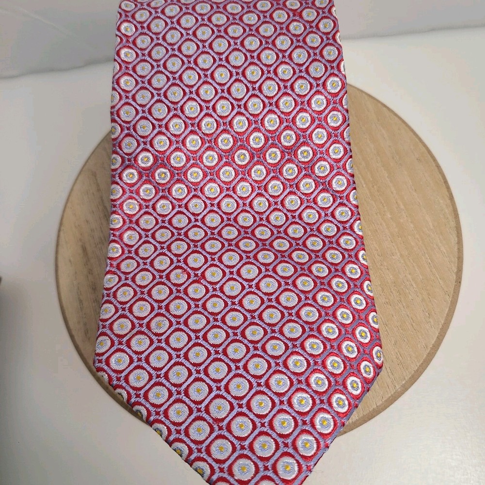 Tommy Hilfiger 100% Silk Tie Handcrafted in USA for Premium Style