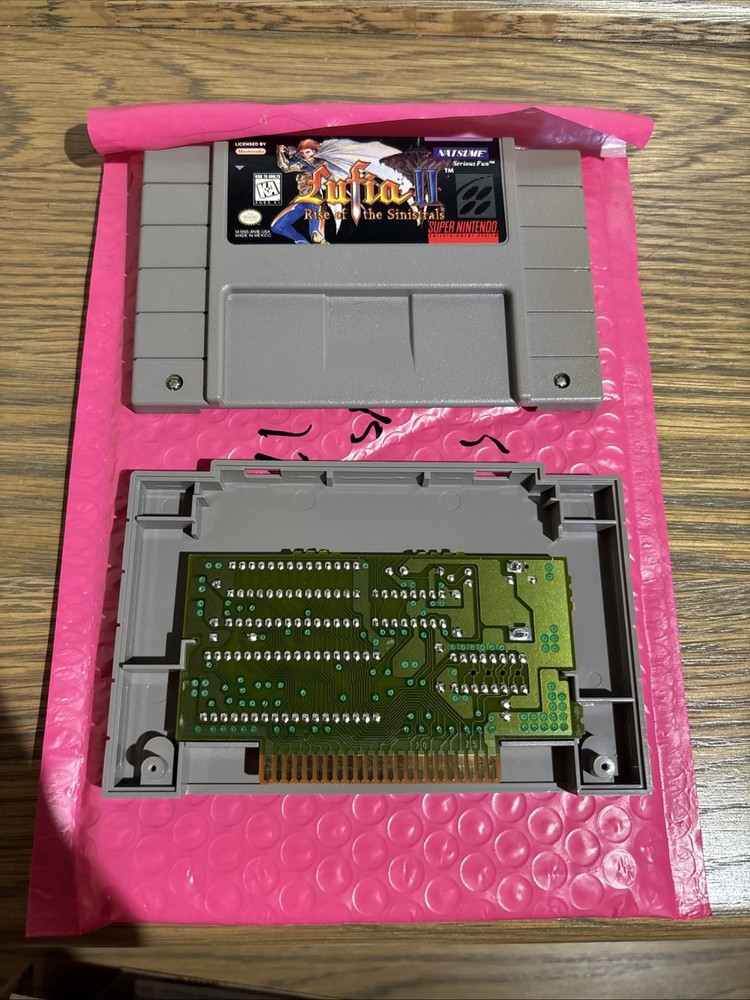 Lufia II: Rise of the Sinistrals SNES Game Only MINT [A24]